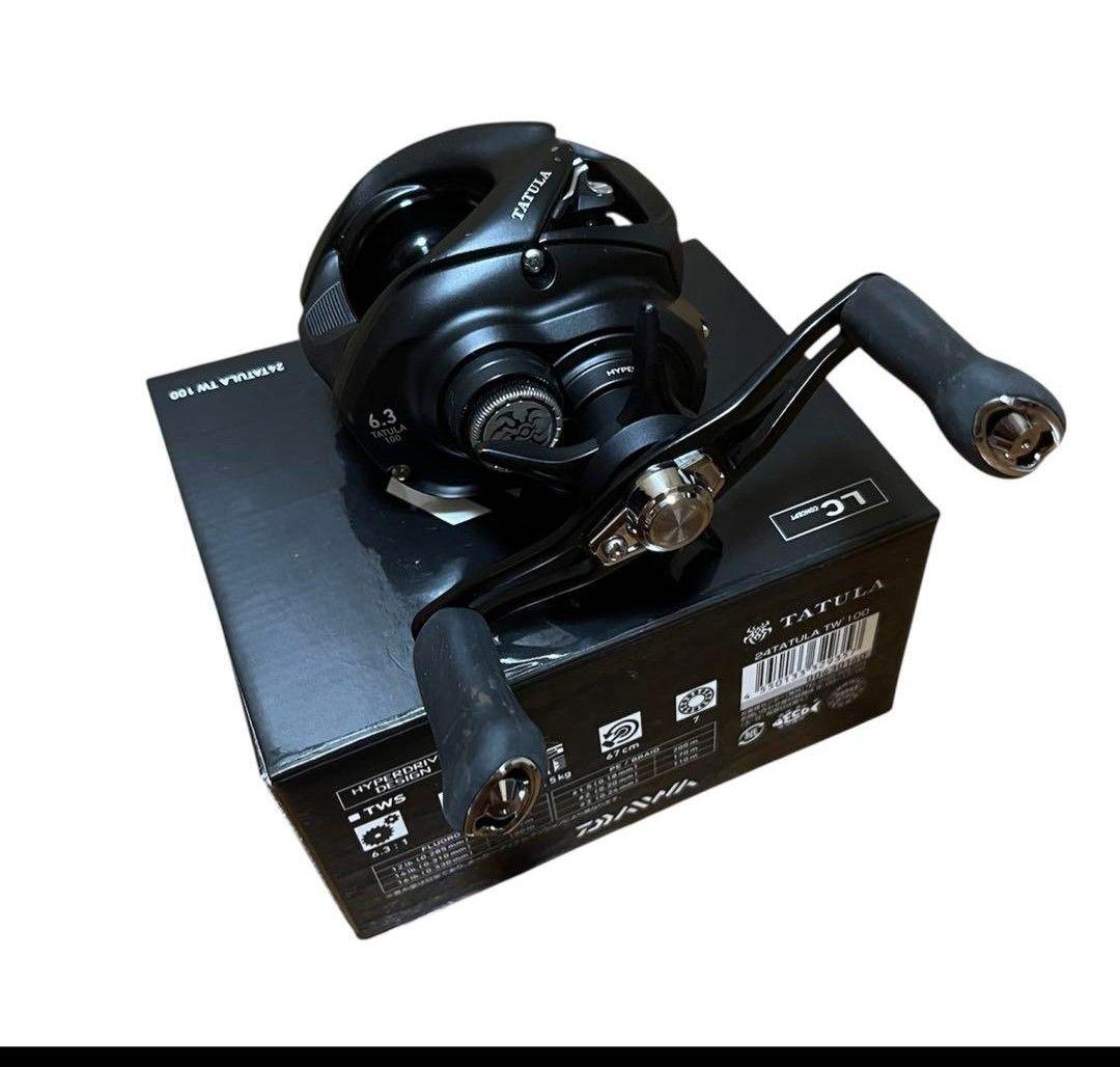 DAIWA ダイワ 24 タトゥーラ TW 100 右ハンドル 6.3 ベイト