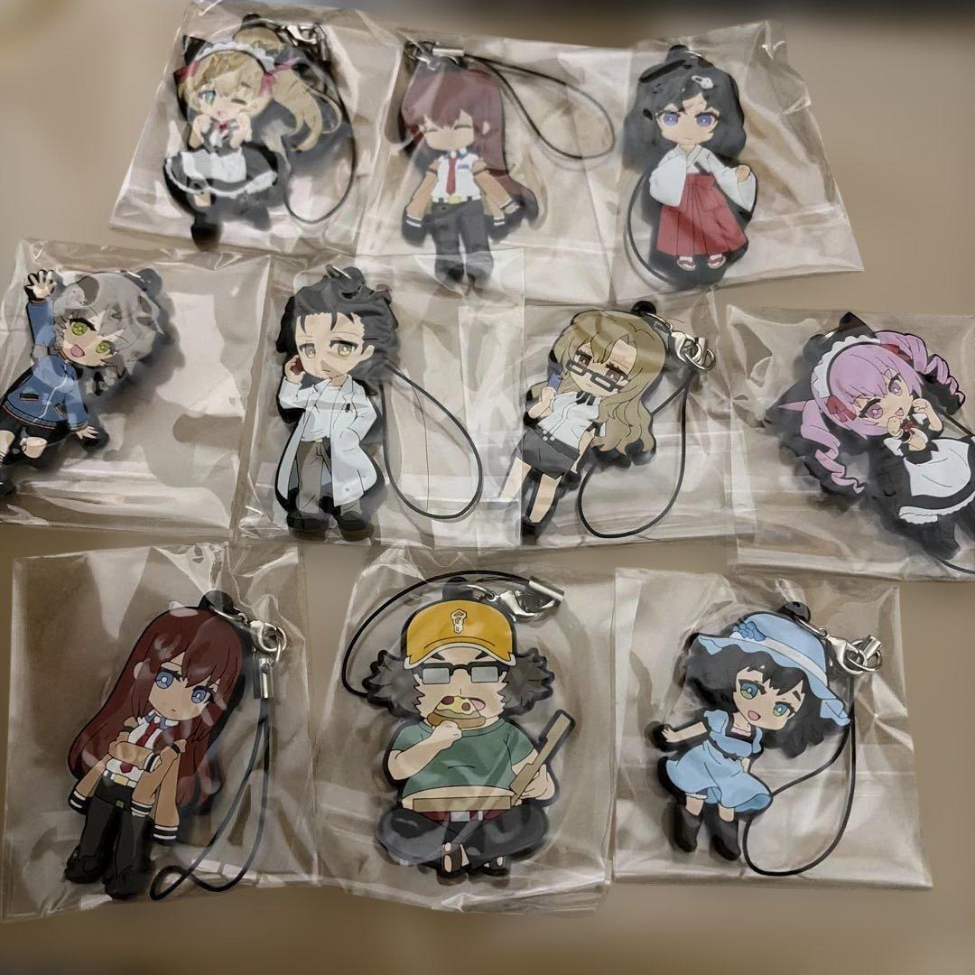 steins;gate キャラクター ストラップ 10個セット