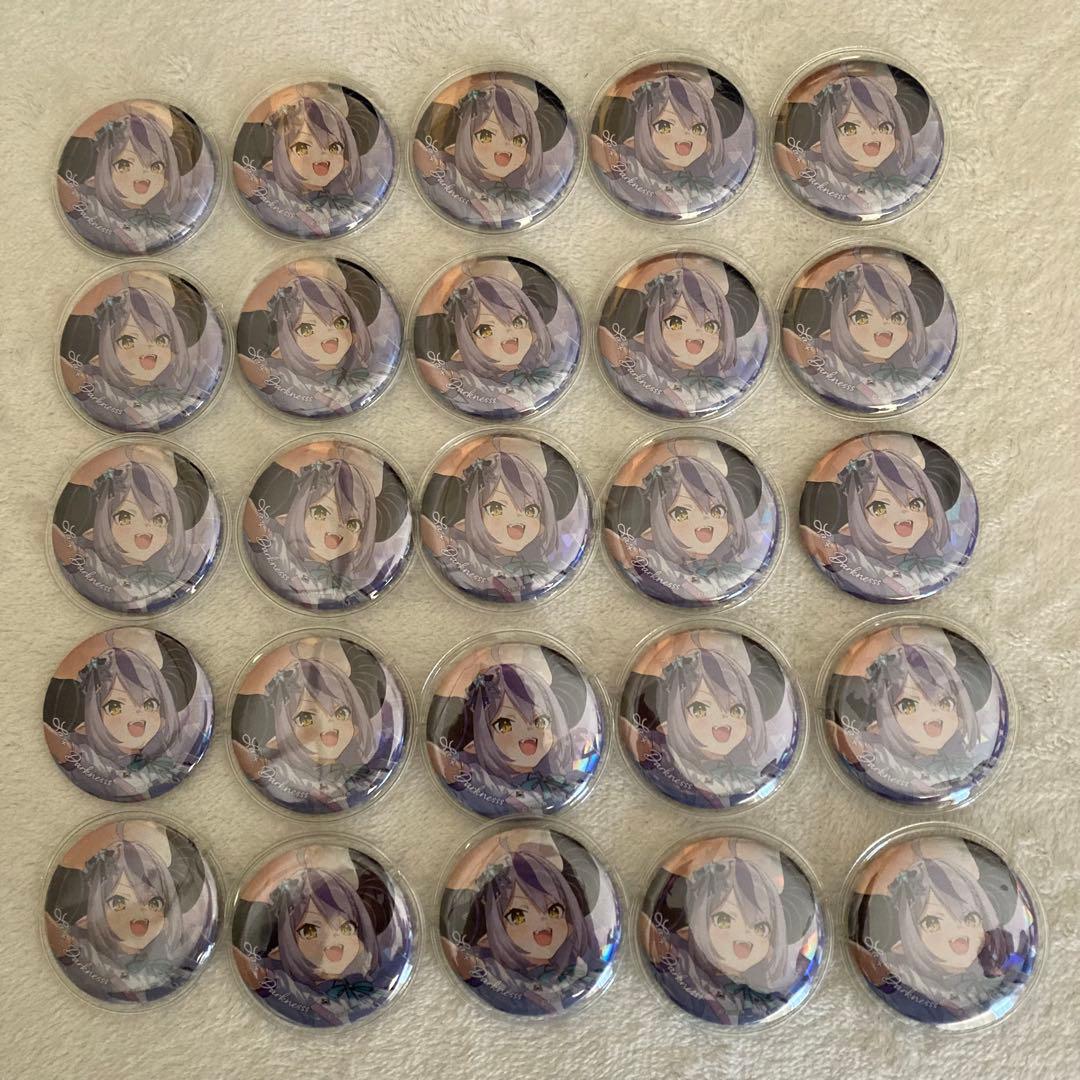 未使用　ラプラス　ダークネス　ホロライブ　缶バッジ　25個　痛バ　レア　美品