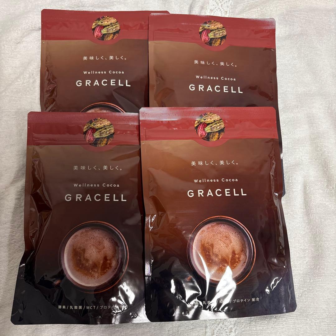 GRACELL グレイセル ウェルネス ココア 4袋