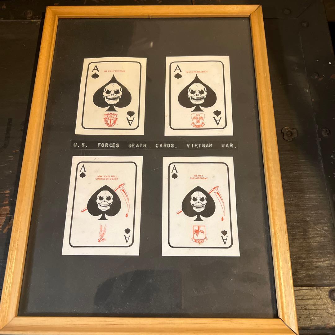 60年代　米軍　ベトナム戦　デスカード　実物