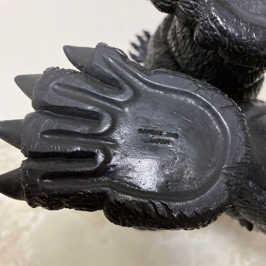 希少 当時物 1991 ゴジラ 1/270 ビッグサイズ ソフビ 硬質 日本製