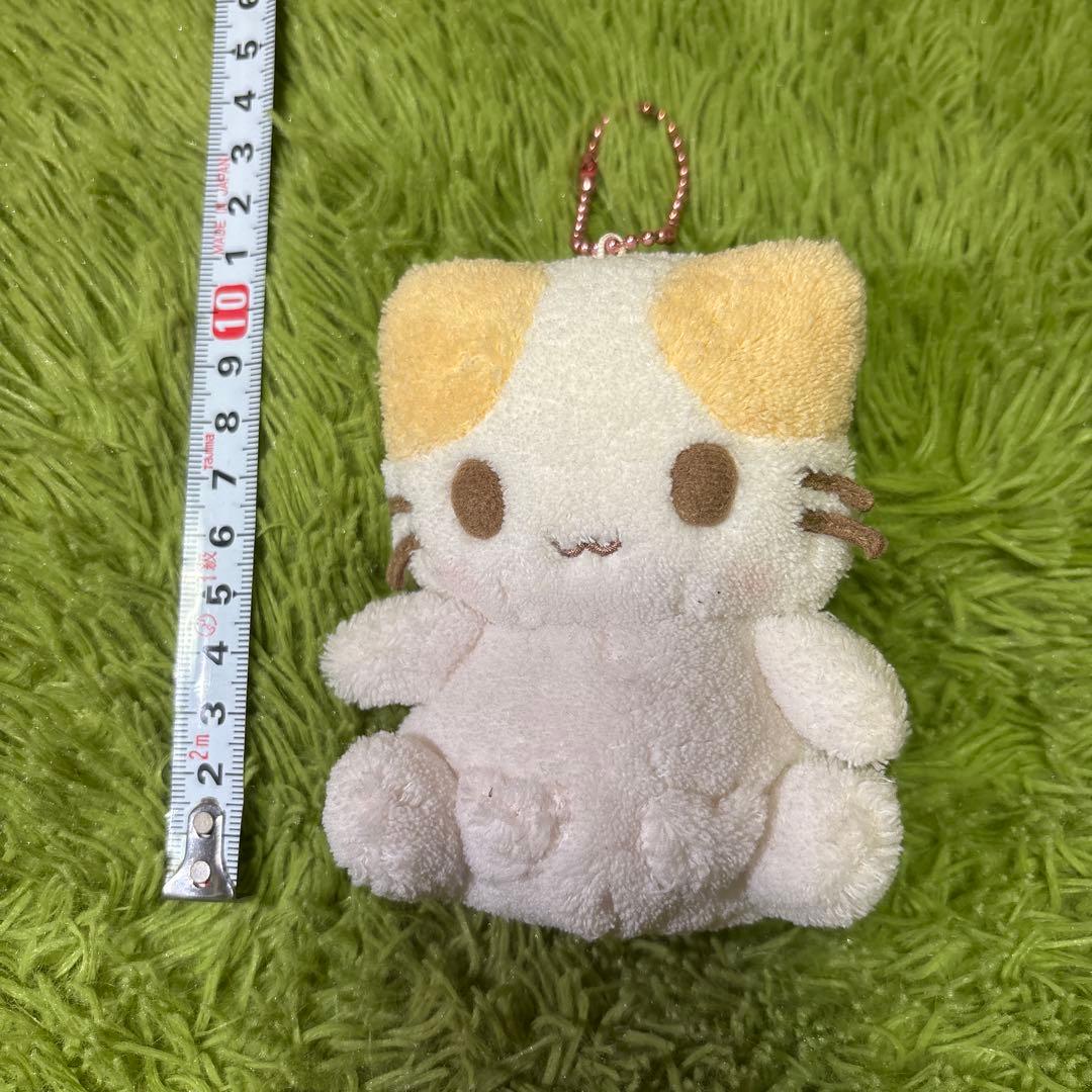 マシュマロみたいなふわふわにゃんこ マスコット ぬいぐるみ サンリオ 平成レトロ