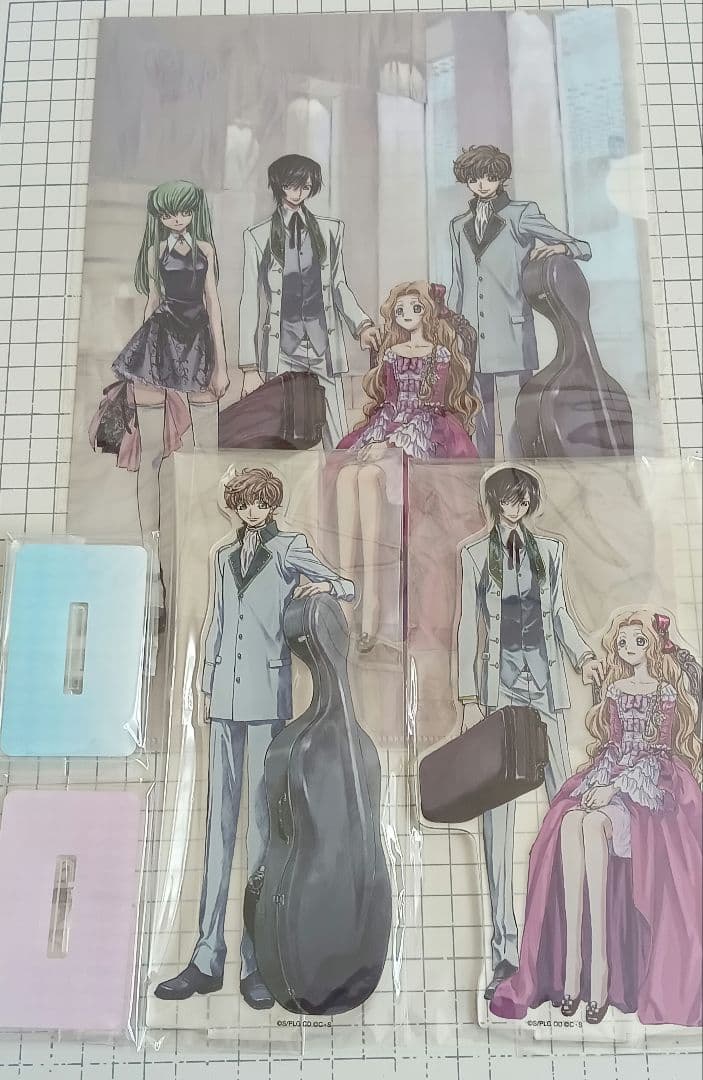 コードギアス オーケストラ アクリルスタンド クリアファイル アクスタ