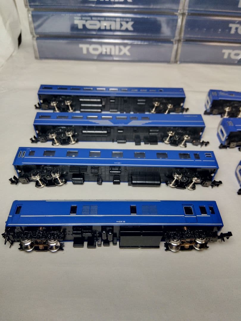 A*a様 TOMIX 24系25形特急寝台客車 単品7両セット（旧製品）