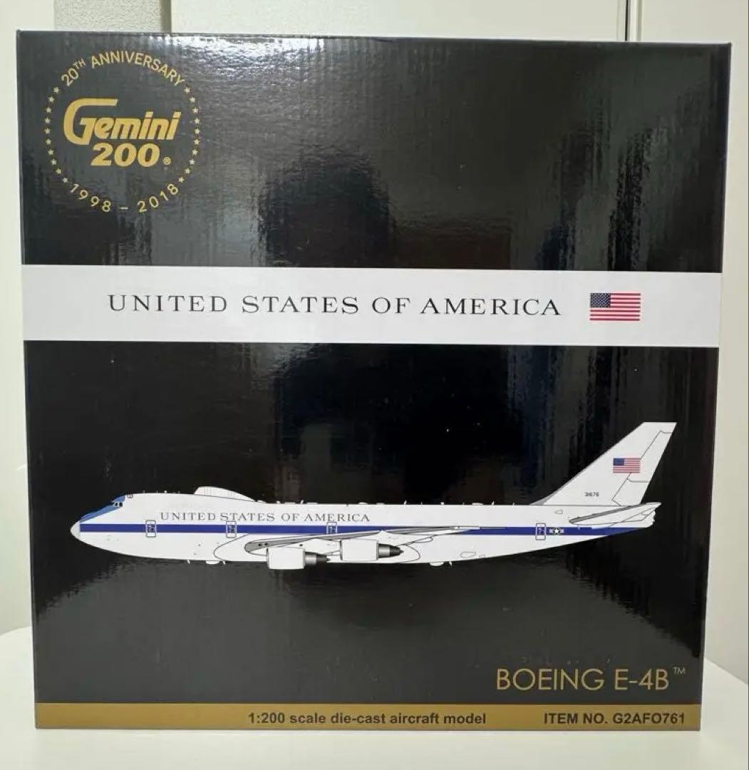 【Gemini 200】ボーイングE-4B アメリカ空軍空中指揮機 1/200