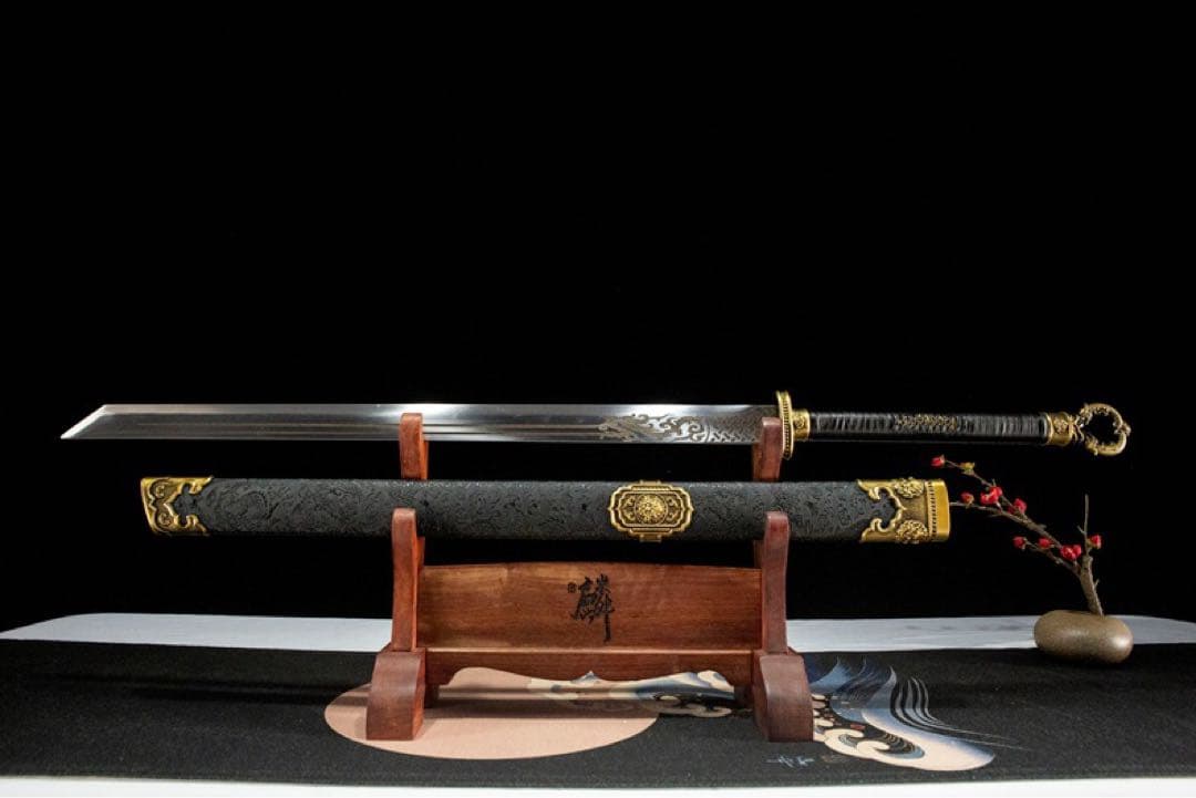 環首唐刀 模造刀 居合刀 武士道 武具 漢剣 唐刀 龍泉剣 手鍛造打