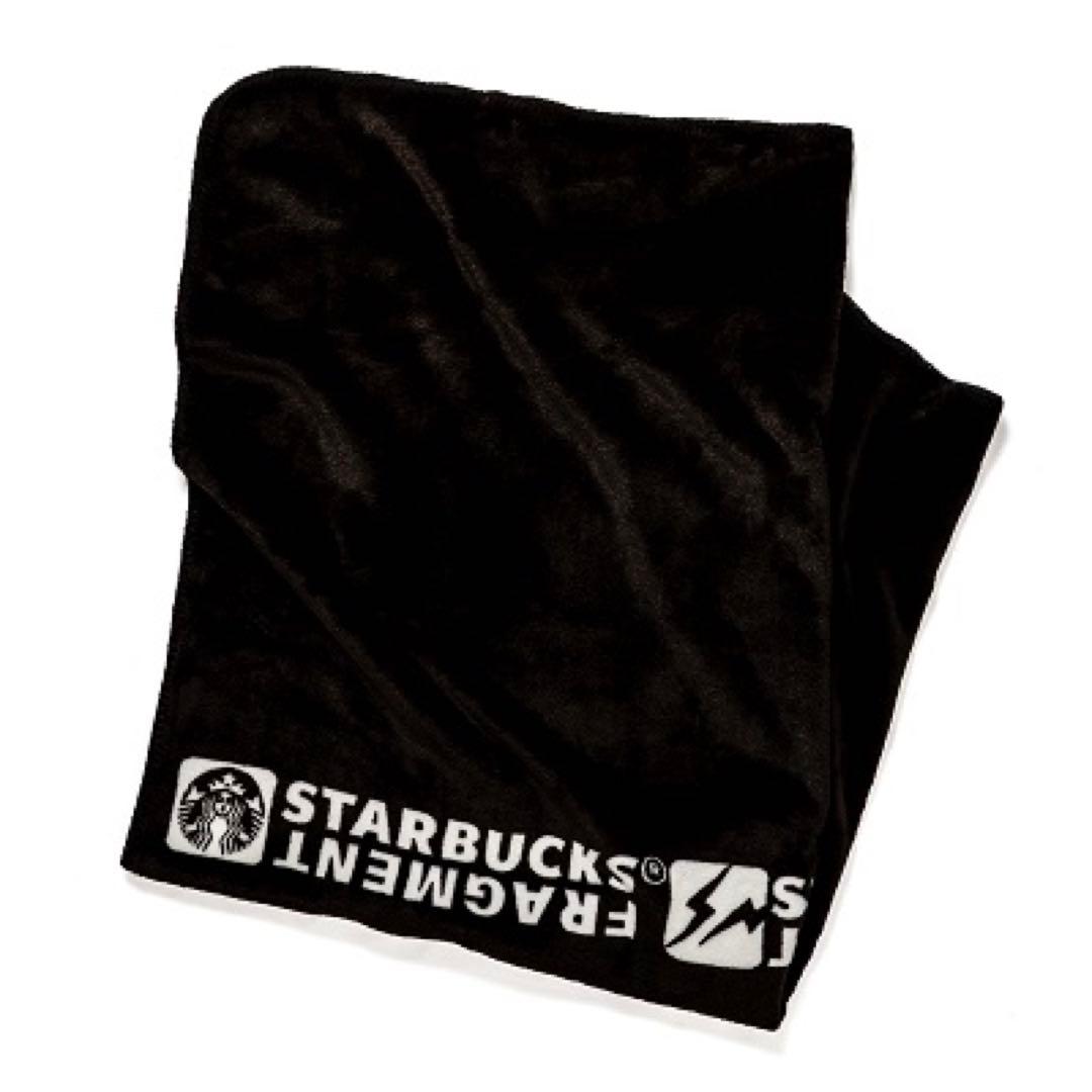 アウトドア寝具 STARBUCKS Cafe Blanket Black FRAGMENT