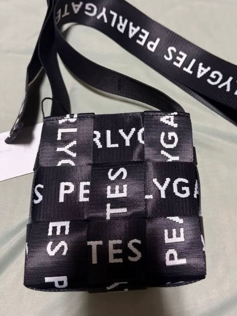 パーリーゲイツ☆ロゴ入りバッグ未使用☆ショルダーカートポーチ☆ネイビー☆カート