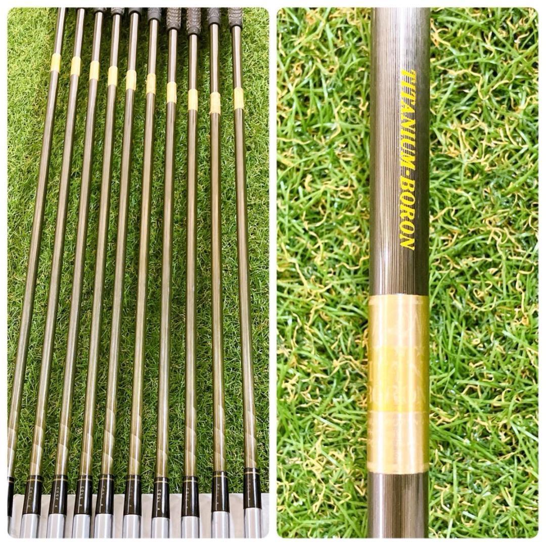 HONMA CL-708 ホンマ メンズアイアン 10本 黒モグラ 右 R