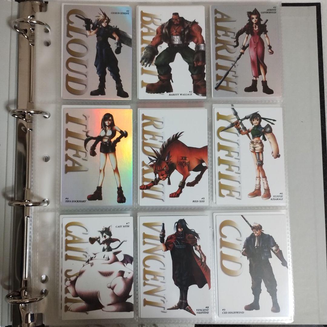 【初版】ファイナルファンタジーⅶ カードダス フルコンプリートセット マスターズ