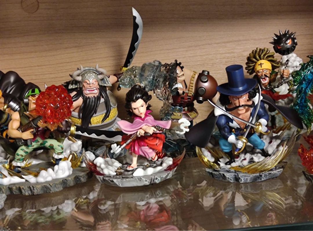 ONE PIECE 白ひげ海賊団 18点 ガレージキット ガレキ スタチュー①