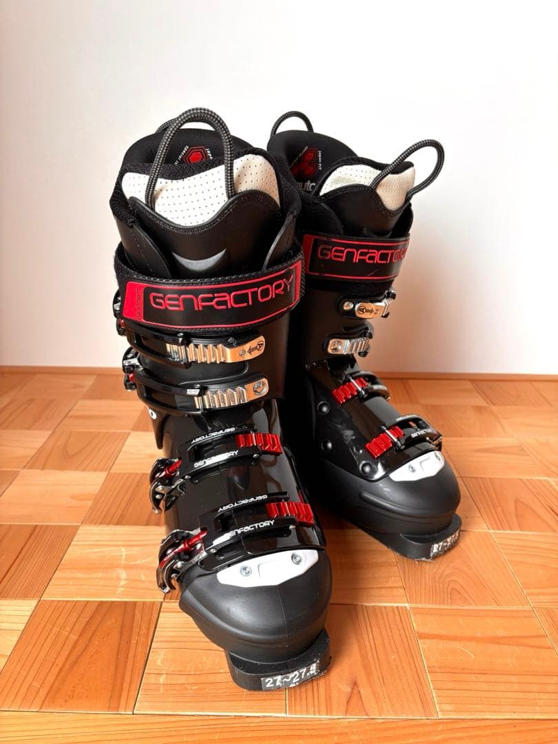 GENFACTORY 80 スキー靴 ブラック 27〜27.5cm