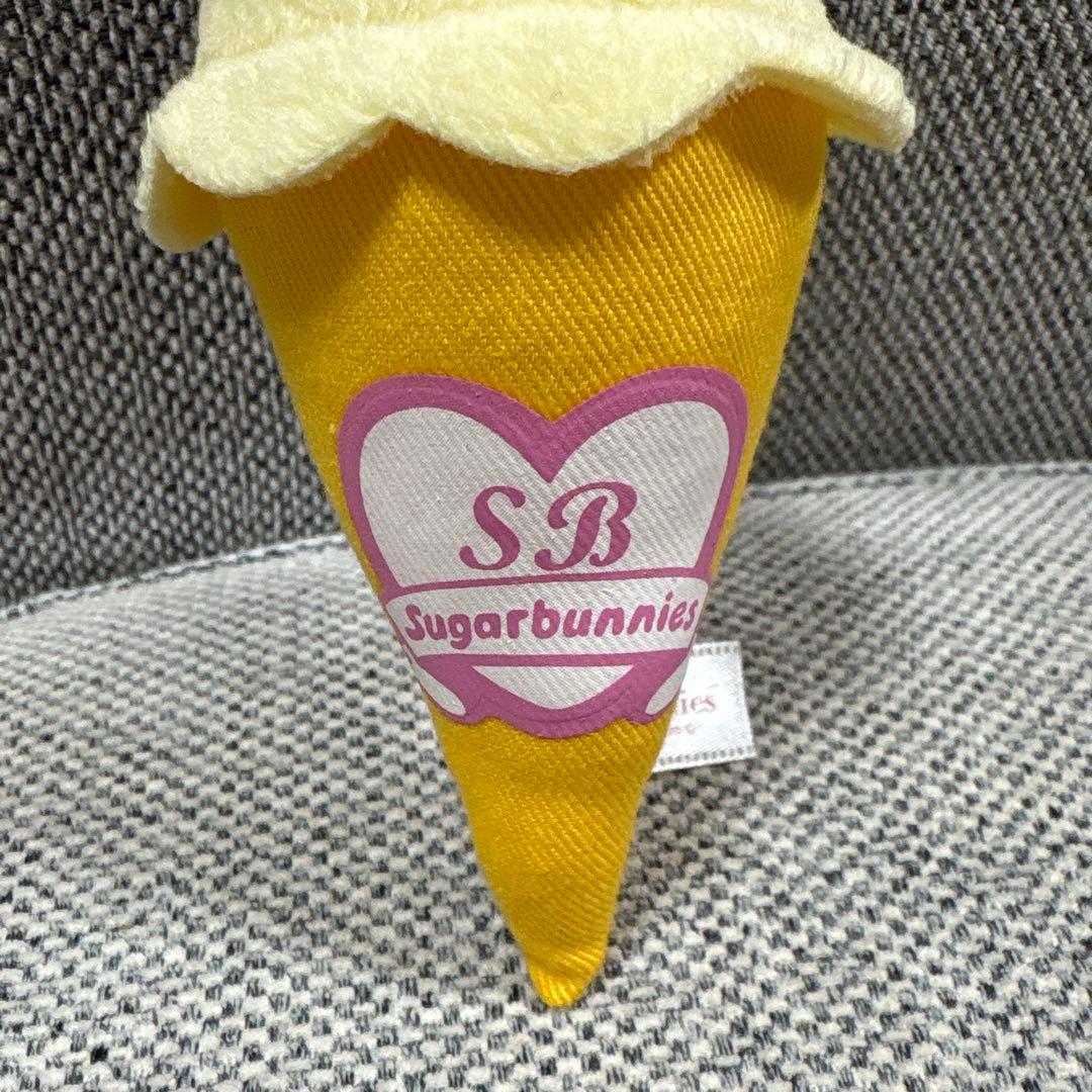 シュガーバニーズ アイス ぬいぐるみ ぶちうさ マスコット ストラップ