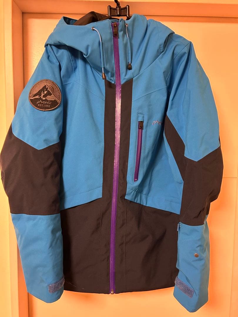 Phenix　スキー　ウェア　ジャケット　Ｍ　ブルー　黒