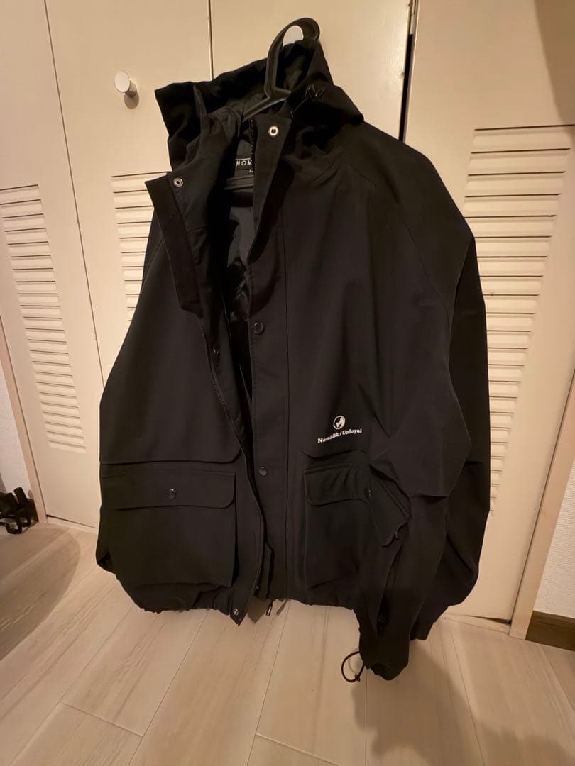 NOMADIK スノーボードウェア ジャケット ビフパンツ　セット　ブラック