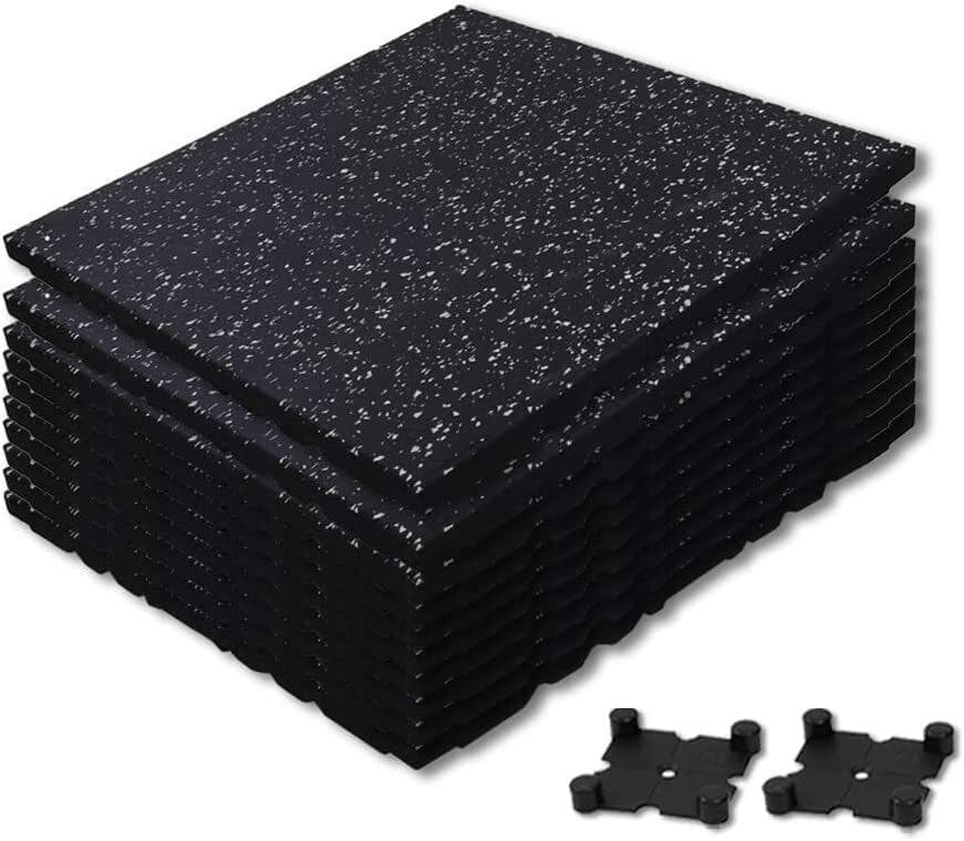 特注品　マットゴムマット 連結パーツ付き（無料） 20mm【 80枚セット】