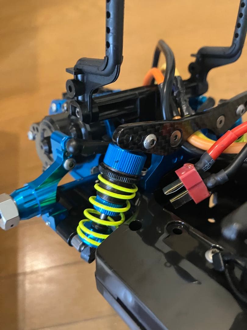 タミヤ Ｍ06PROシャーシ メカその他パーツ付き