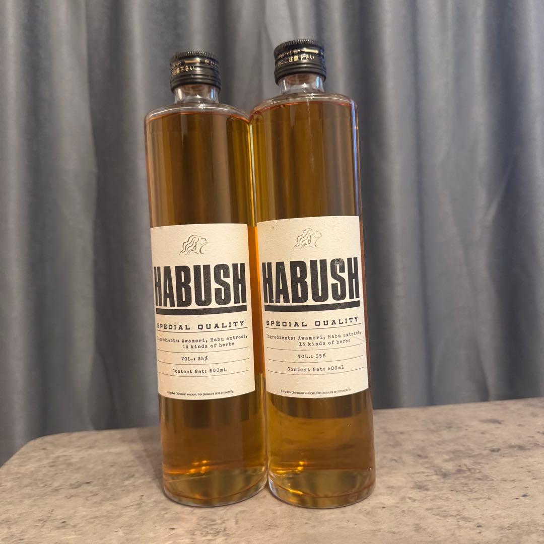 （新品未開封）2本セット　 HABUSH Awich ハブ酒 沖縄
