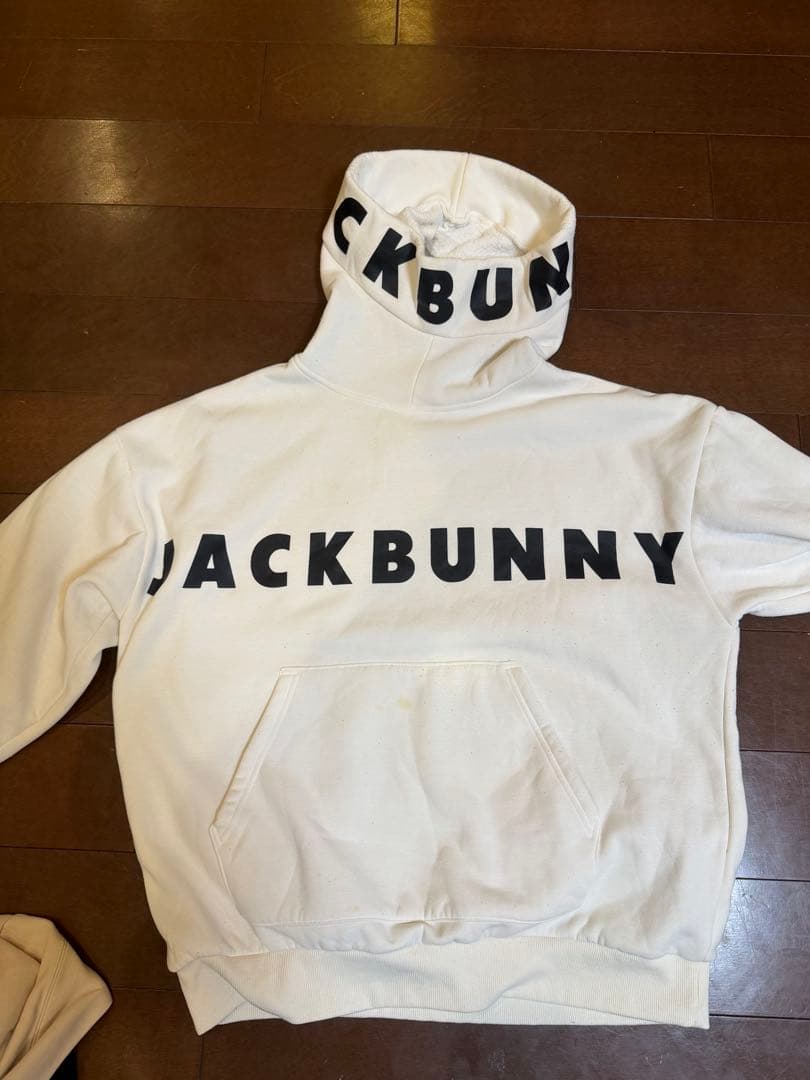jackbunny パーカー　裏起毛　XL