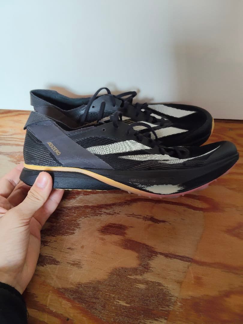 【即購入可】ADIZERO アバンチ2 26.5cm ブラック 訳あり 値下げ可