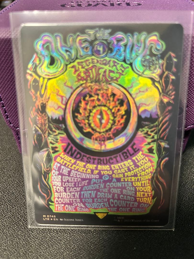 MTG Foil 一つの指輪　The One Ring ボーダレス