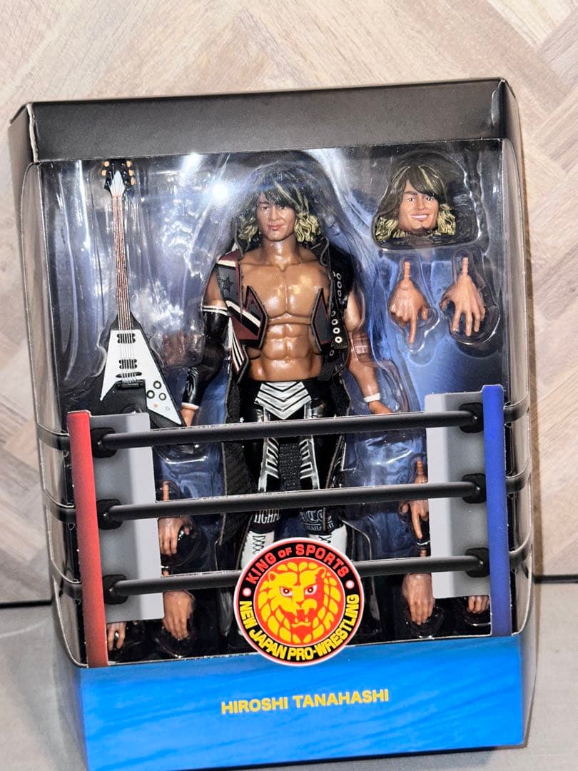 オカダ、棚橋、EVIL、オスプレイ　新日本プロレスフィギュアセット