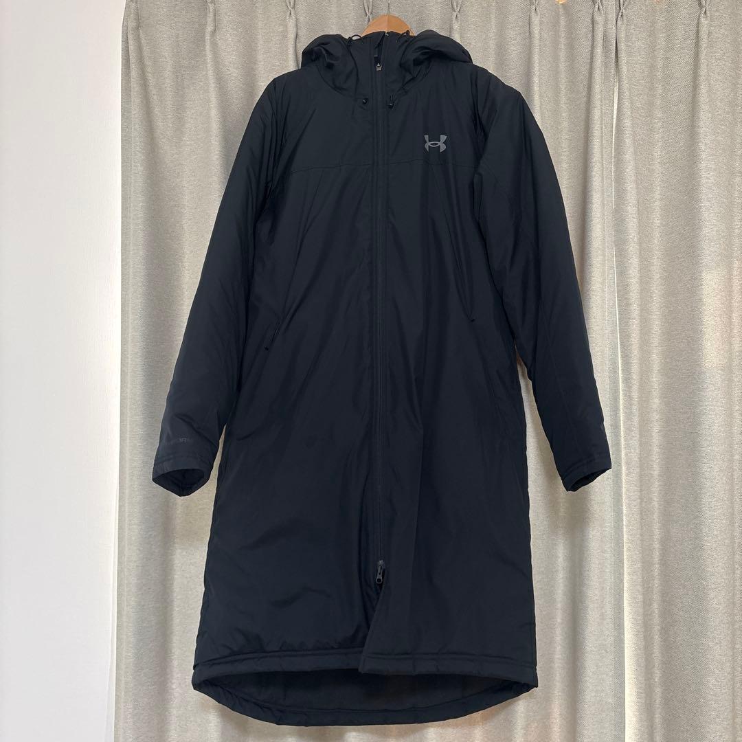 最終値下★美品★Under Armour ベンチコート ブラック　2XL