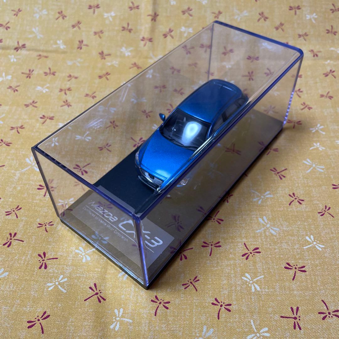 MAZDA モデルカー cx−3 ダイナミックブルーマイカ