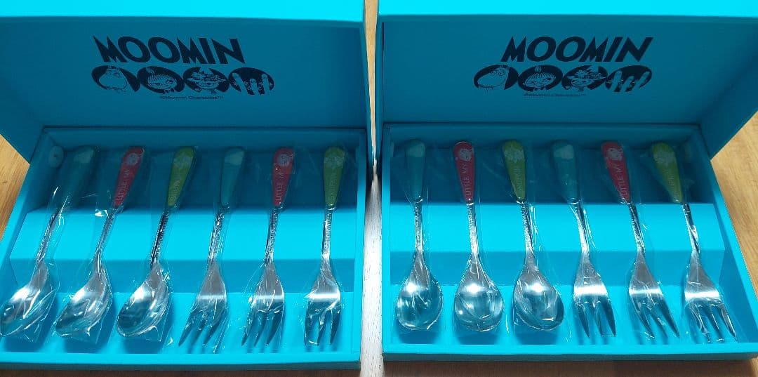 未使用★ムーミン★ 皿・マグカップ・タンブラー・スプーンフォークなど32点セット