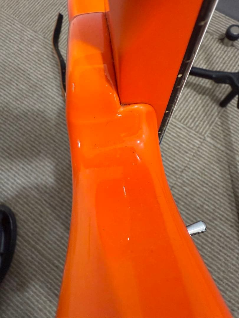 Fernandes エレキギター オレンジ　動作未確認