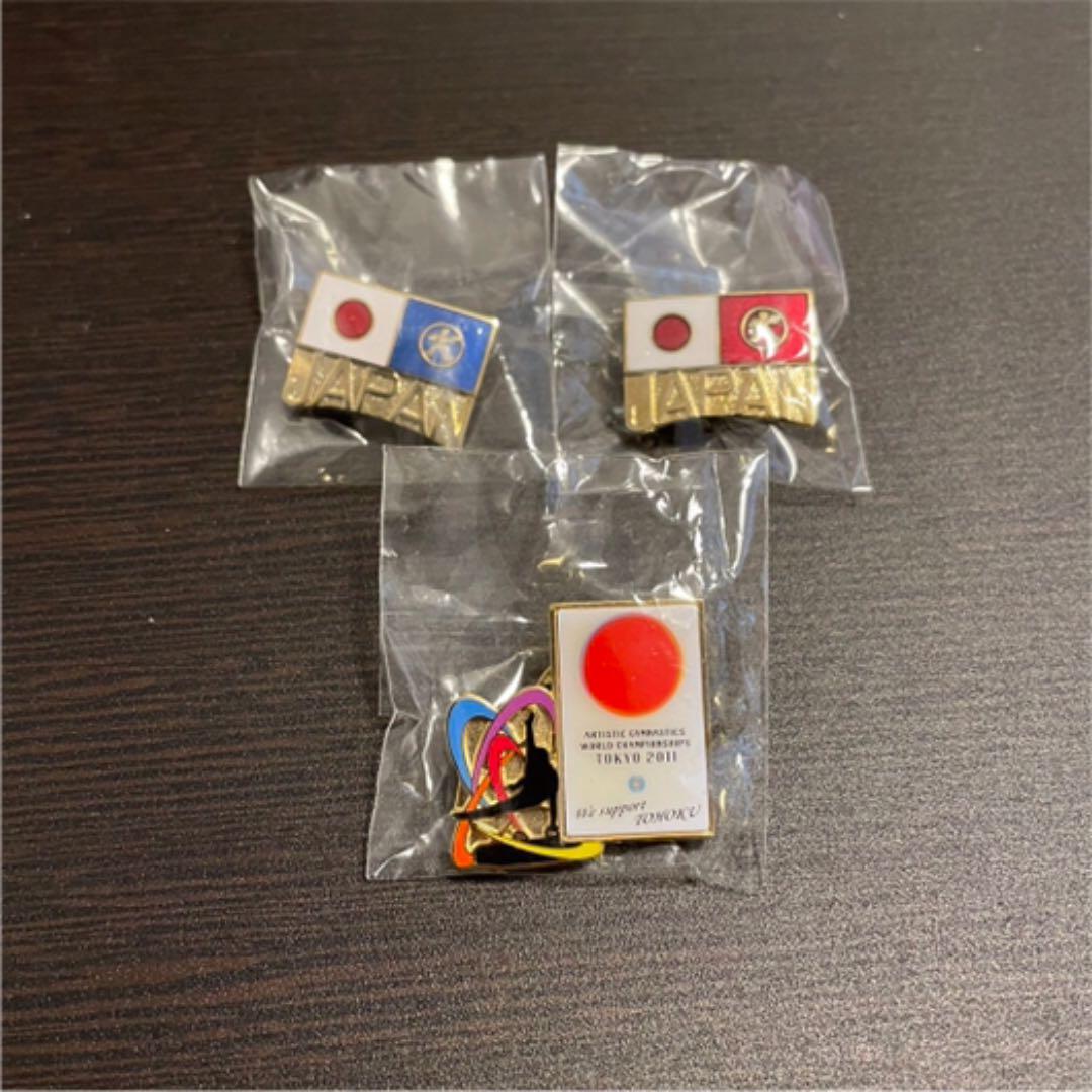 日本代表　ピンバッチ