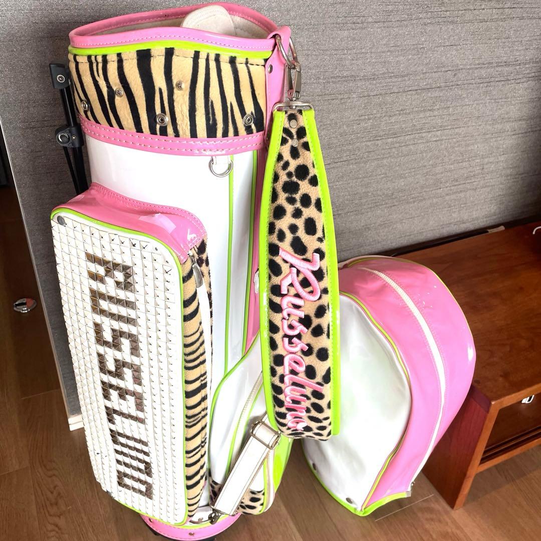 最終価格　希少 完売品 ラッセルノ スタッズ キャディバッグ レディース　メンズ