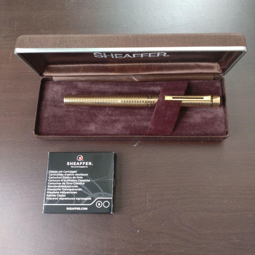 SHEAFFER シェーファー万年筆 made in USA 14K 585