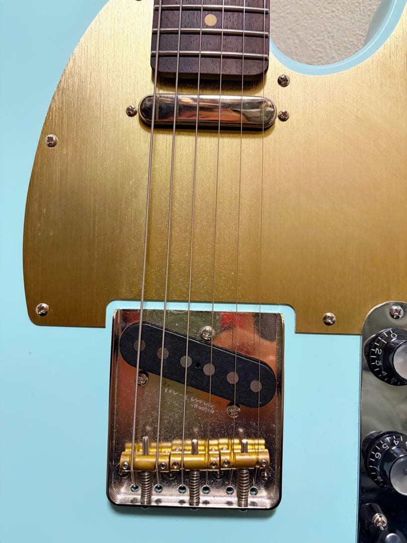 テレキャスタータイプ ギター【ダフネブルー】