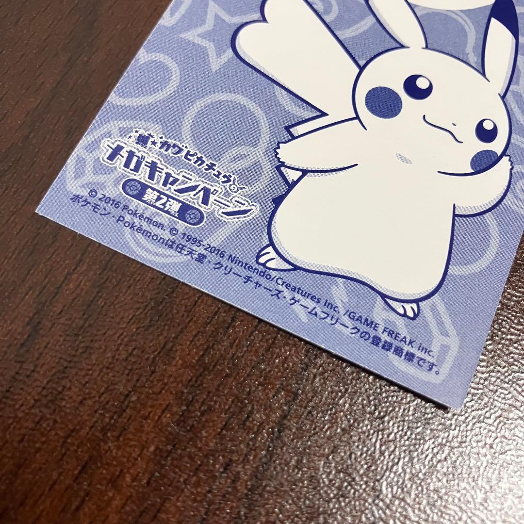 ポケモン　ピカチュウ　ポンチョ　タブンネ　名刺　カード　プロモ