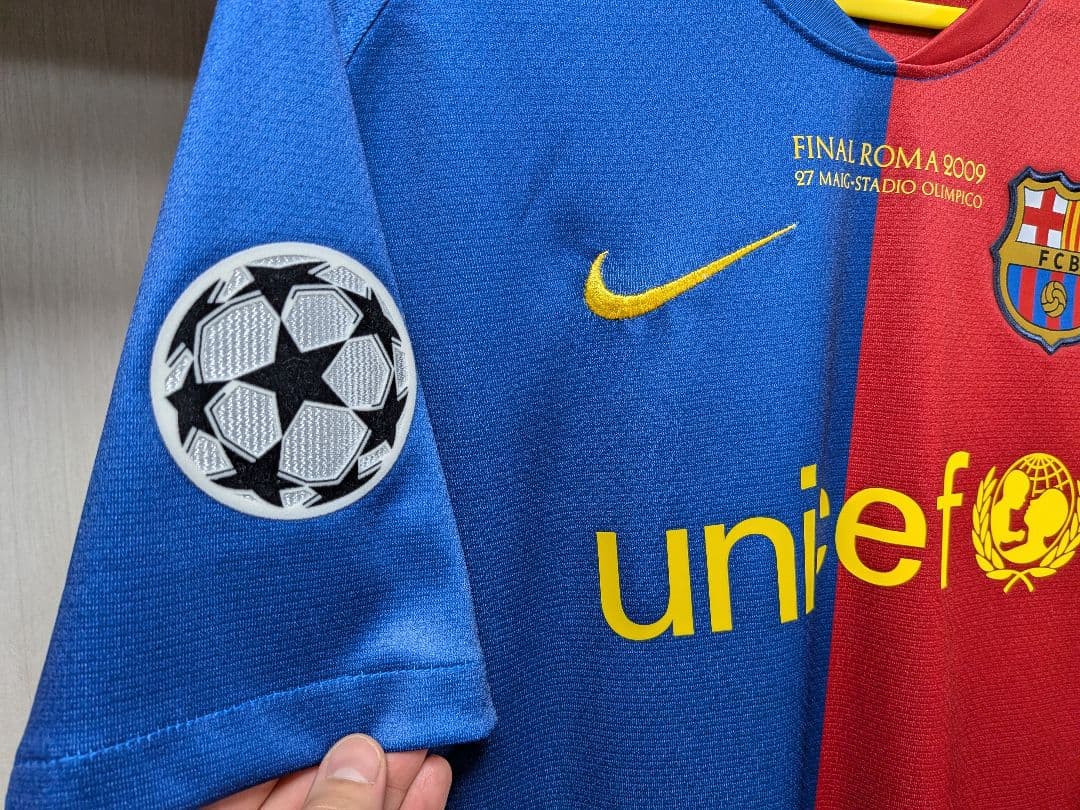 バルセロナ 08/09 3冠 CL仕様 ロナウド レアルマドリード アルゼンチン