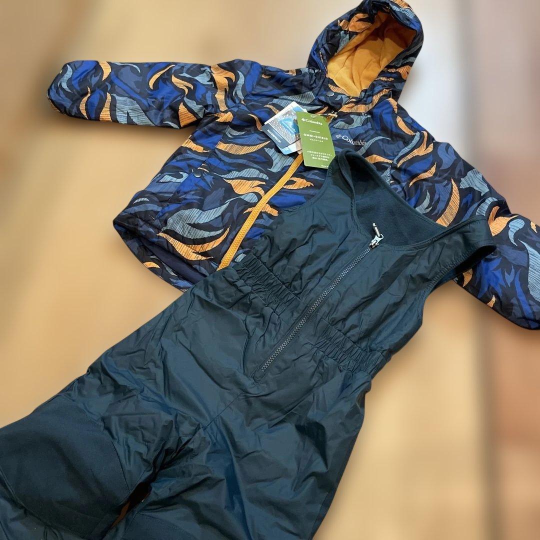 新品タグ付きコロンビア　スノーウェアFrosty Slope Set 110cm