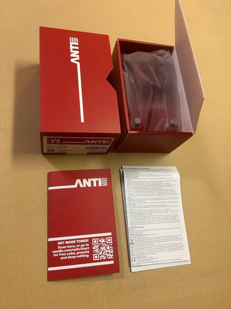 ギター ANTI Universal Audio / UAFX