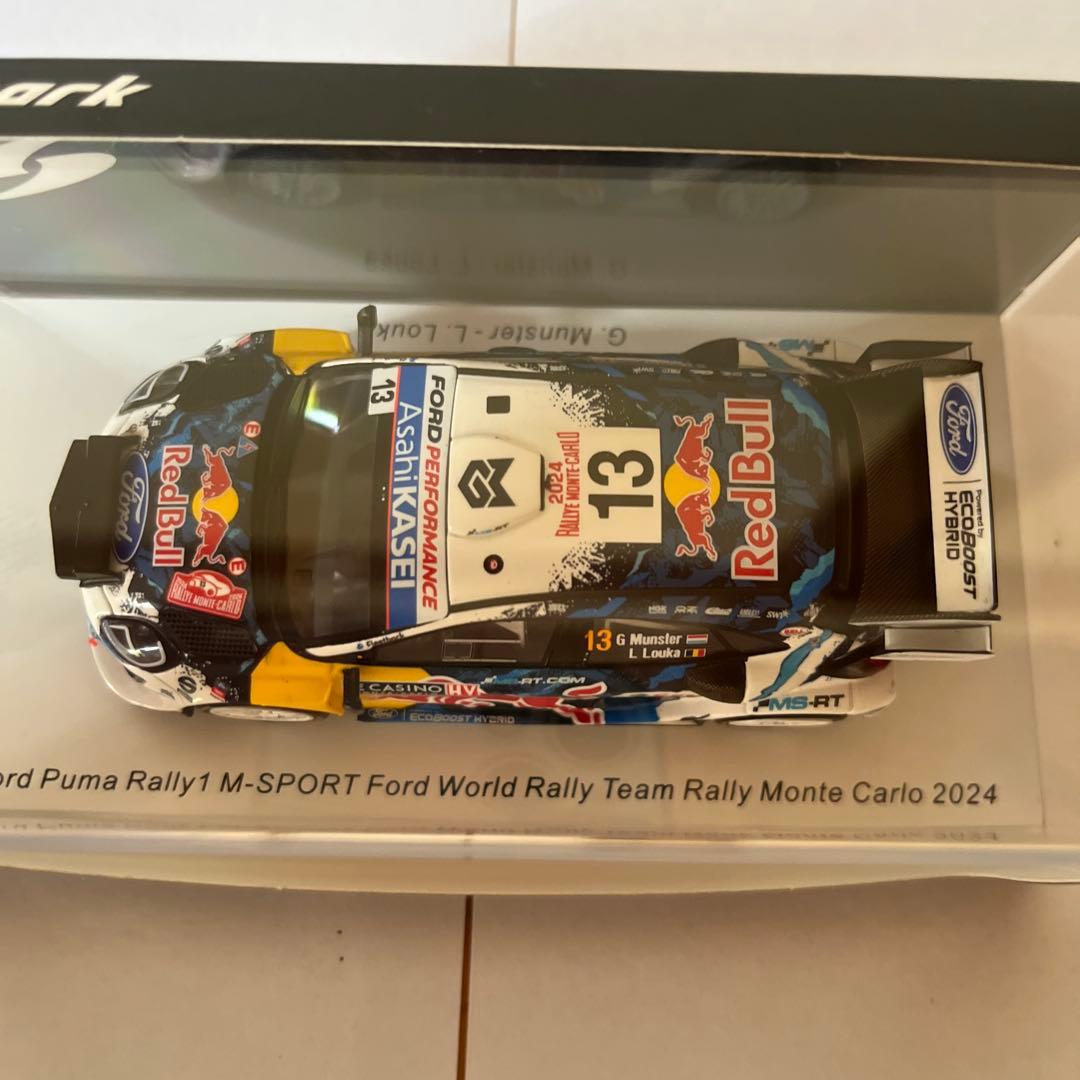 Ford Puma Rally1 M-SPORT ミニカー