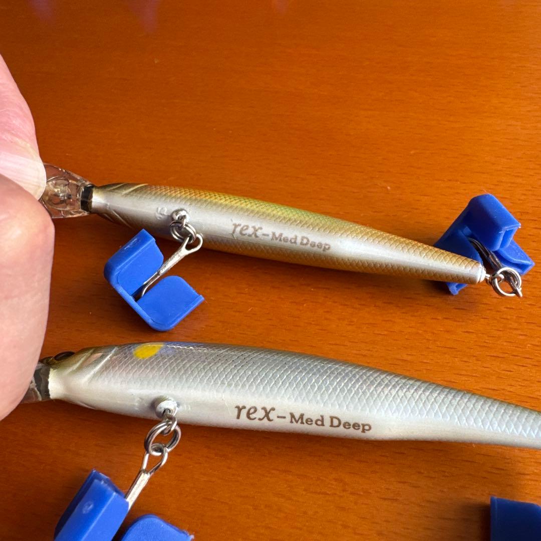 SAURUS rex-Deep & Med Deep 9cm 8本ルアーセット