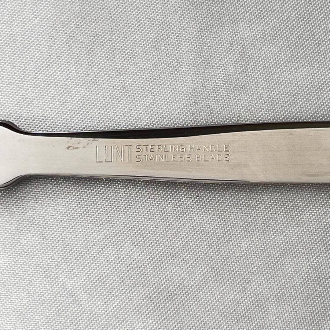【LUNT】【純銀ハンドル】アールヌーボー レターナイフ / ペーパーナイフ