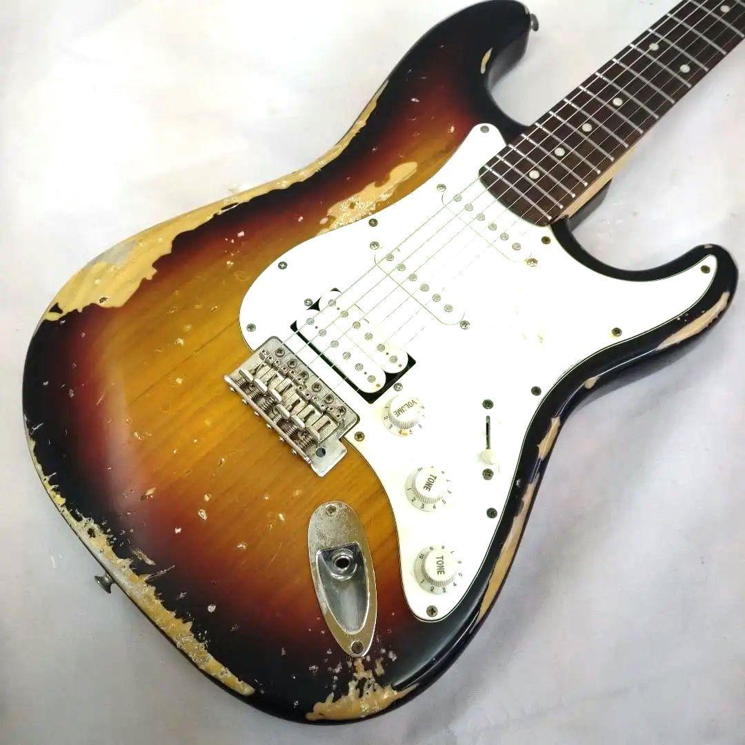 ハードレリック仕様 ストラトキャスター ヴィンテージ風　エイジド Aged