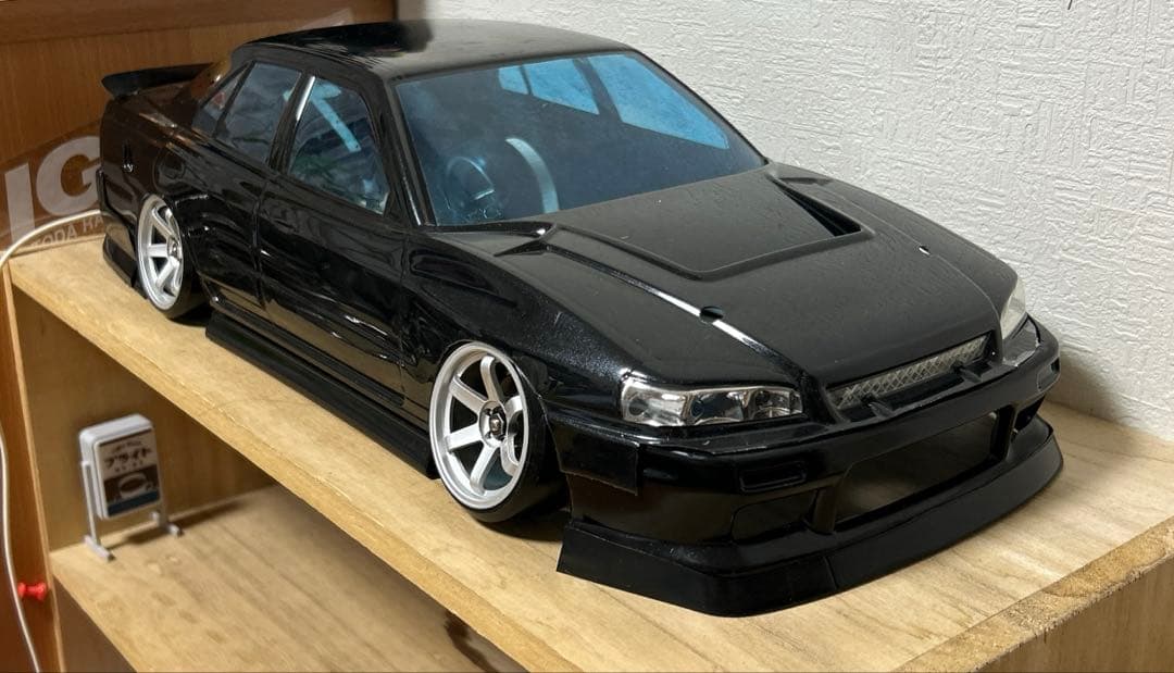 売り切り ラジコンボディ ヨコモ ER34 スカイライン BN風