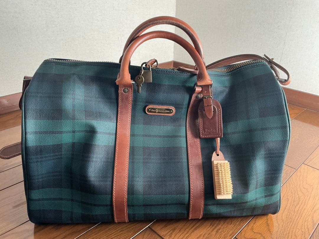 Polo Ralph Lauren ボストンバッグ ダークグリーン