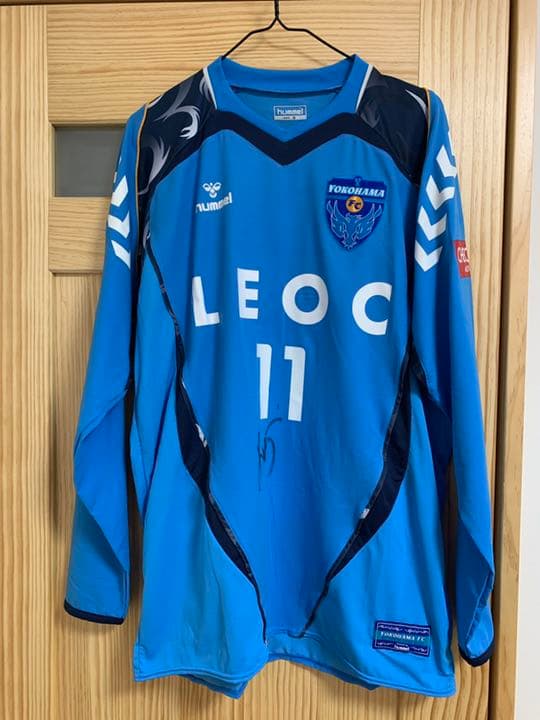 三浦知良選手　直筆サイン入り　ユニフォーム