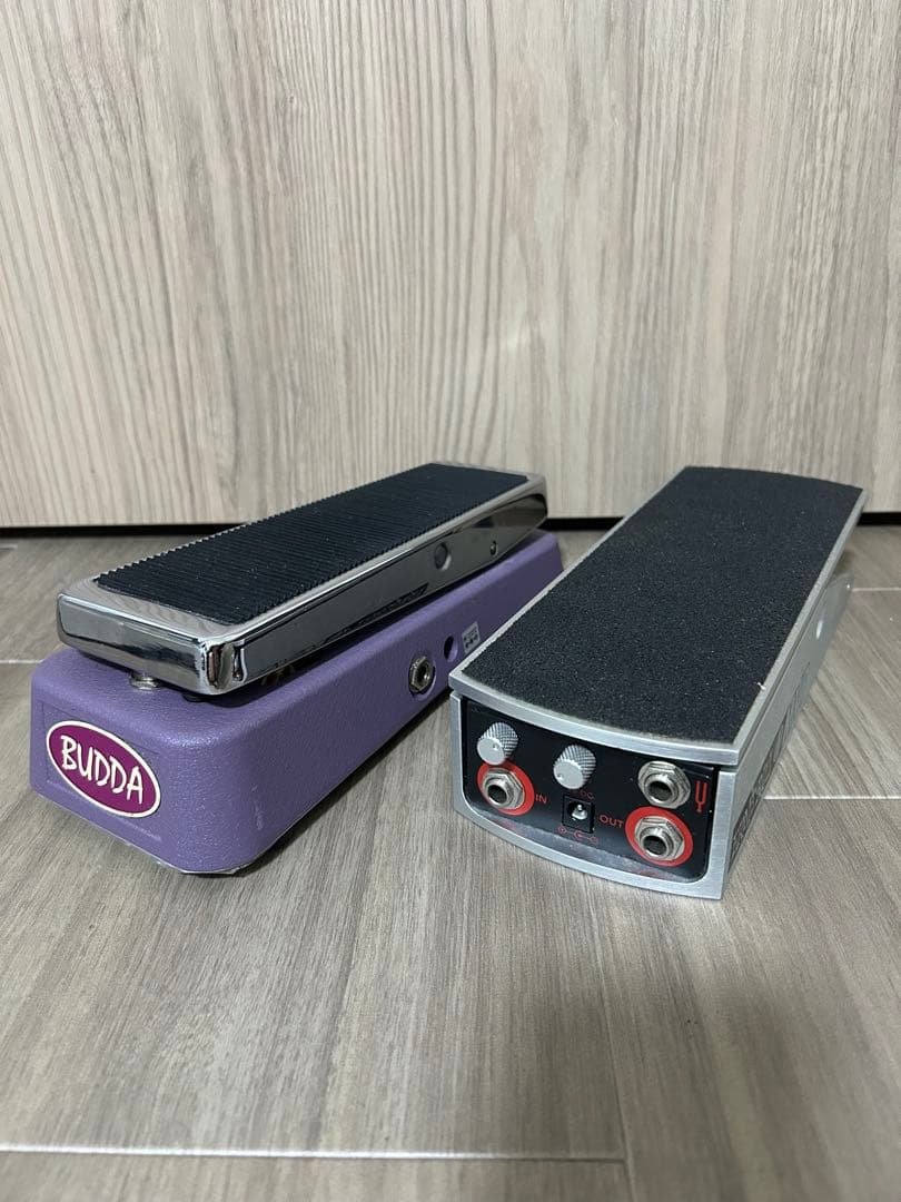 BUDDA wah とERNIE BALL MVPボリュームペダル