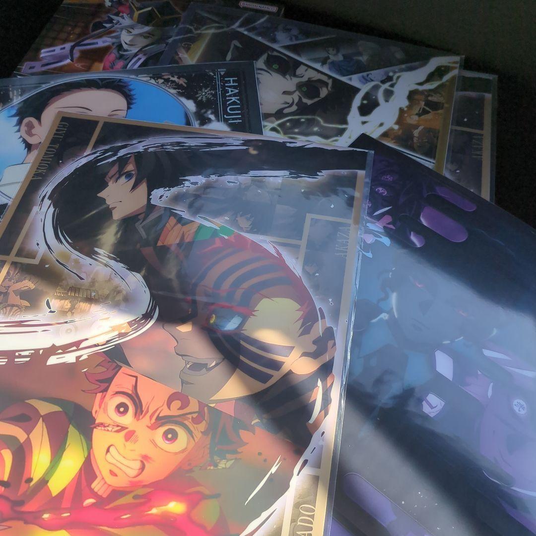 一番くじ 鬼滅の刃～姉の仇～　 フィギュアコンプリートセット　クリアポスター付き