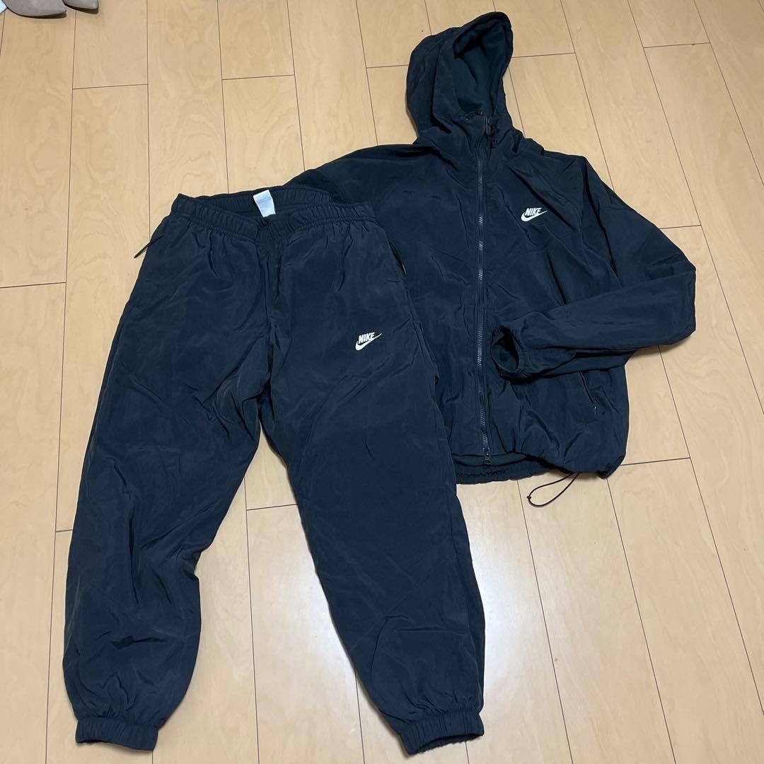 【美品】NIKEナイキ　THERMAーFIT 裏地フリース　セットアップ　XL