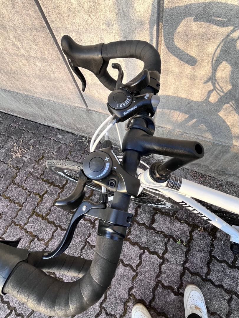 DEEPER ロードバイク ホワイト 60mmホイール